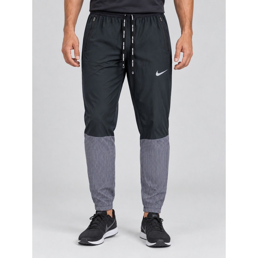 NWT Nike Phenom Elite Hybrid Running Pants Mens L Black Dri-FIT Joggers Gym